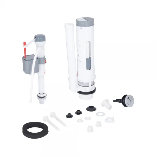 Бачок до унітазу-компакту Mixxus Bevel-0405-R Tank 605х370х800 зі зливною арматурою (MI8325)