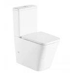 Чаша унитаза-компакта Mixxus Premium Quadro-0401-R Bowl 610х365х825 Rimless без сиденья (MI8339)