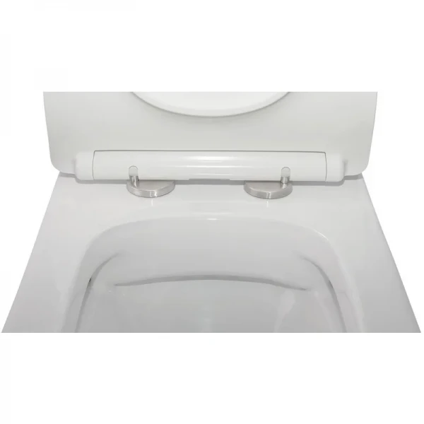 Чаша унитаза-компакта Mixxus Quadro-0403-R Bowl 640х360х835 Rimless без сиденья (MI8341)