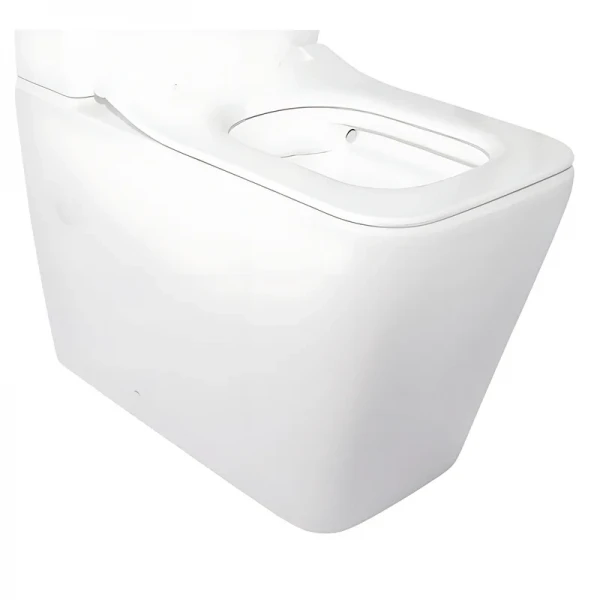 Чаша унитаза-компакта Mixxus Quadro-0403-R Bowl 640х360х835 Rimless без сиденья (MI8341)