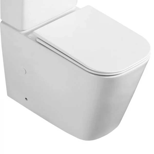 Чаша унитаза-компакта Mixxus Quadro-0404-T1 Bowl 660х360х820 Tornado 1.0 без сиденья (MI8342)