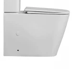 Чаша унитаза-компакта Mixxus Quadro-0404-T1 Bowl 660х360х820 Tornado 1.0 без сиденья (MI8342)