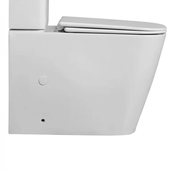 Чаша унитаза-компакта Mixxus Quadro-0404-T1 Bowl 660х360х820 Tornado 1.0 без сиденья (MI8342)