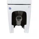 Чаша унитаза-компакта Mixxus Premium Quadro-0401-T1 Bowl 610х365х825 Tornado 1.0 без сиденья (MI8343)