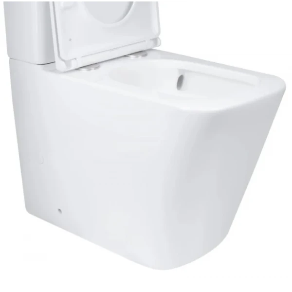 Чаша унитаза-компакта Mixxus Premium Quadro-0401-T1 Bowl 610х365х825 Tornado 1.0 без сиденья (MI8343)