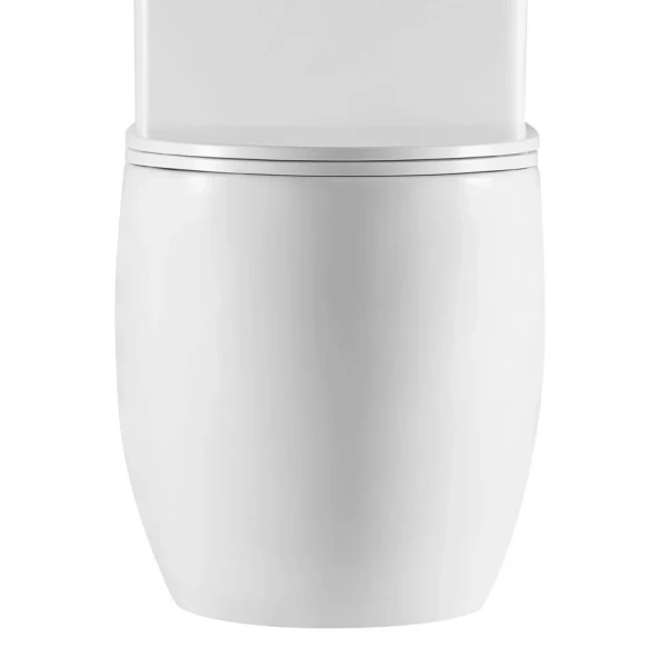 Чаша унитаза компакта Mixxus Premium Ellipse-0401-T1 Bowl 630х390х840 Tornado 1.0 без сиденья (MI8344)