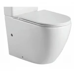 Чаша унитаза-компакта Mixxus Premium Ellipse-0402-R Bowl 660х390х855 Rimless без сиденья (MI8346)