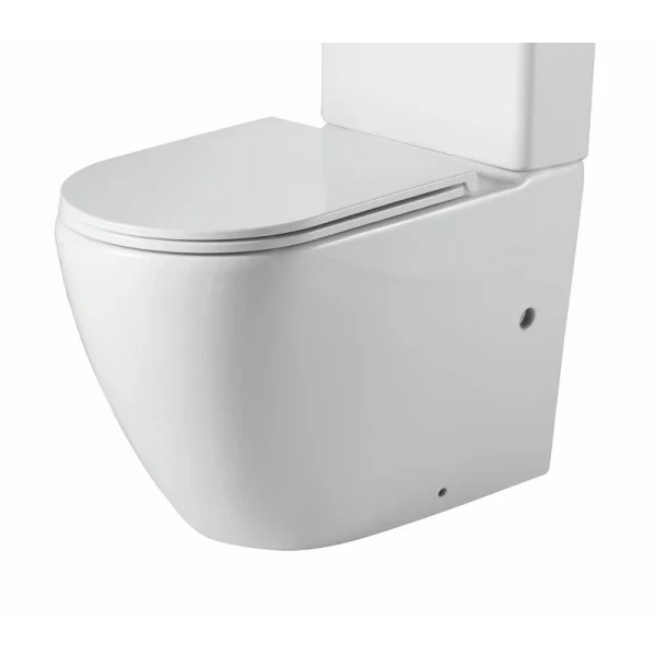 Чаша унитаза-компакта Mixxus Premium Ellipse-0402-R Bowl 660х390х855 Rimless без сиденья (MI8346)