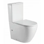 Чаша унитаза-компакта Mixxus Premium Ellipse-0402-R Bowl 660х390х855 Rimless без сиденья (MI8346)