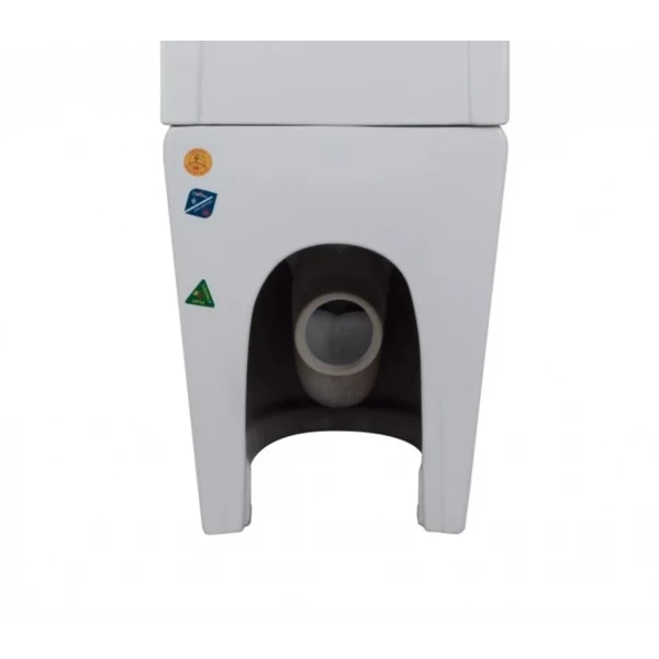 Чаша унитаза-компакта Mixxus Bevel-0403-T3 Bowl 640х360х835 Tornado 3.0 без сиденья (MI8349)