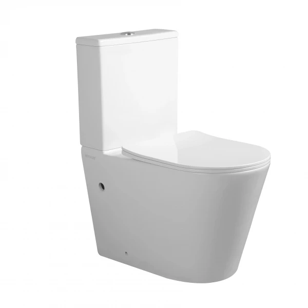 Чаша унитаза-компакта Mixxus Bevel-0404-T3 Bowl 660х360х800 Tornado 3.0 без сиденья (MI8351)