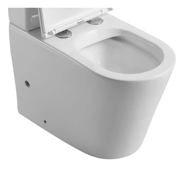 Чаша унитаза-компакта Mixxus Premium Bevel-0402-R Bowl 670х390х880 Rimless без сиденья (MI8354)