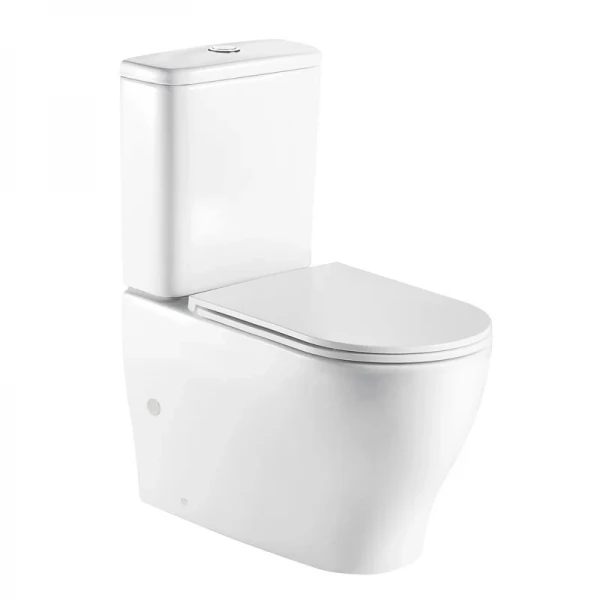 Чаша унитаза-компакта Mixxus Premium Wave-0403-R Bowl 675х395х870 Rimless без сиденья (MI8361)