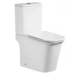 Чаша унитаза-компакта Mixxus Wave-0404-R Bowl 630х350х805 Rimless без сиденья (MI8362)