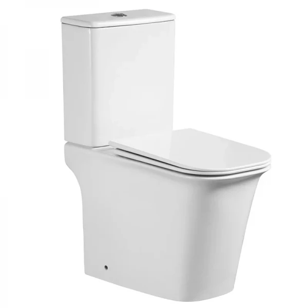 Чаша унитаза-компакта Mixxus Wave-0404-R Bowl 630х350х805 Rimless без сиденья (MI8362)