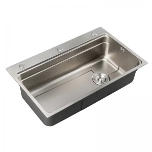 Мойка из нержавеющей стали Mixxus MS6846-Set-01 Micro Decor SS Color (3.0/0.8) комплект (нерж.) (MI8389)