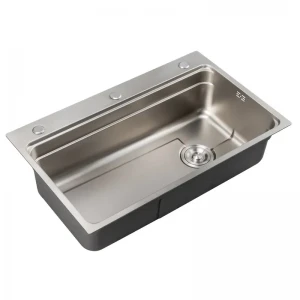 Мойка из нержавеющей стали Mixxus MS7546-Set-01 Micro Decor SS Color (3.0/0.8) комплект (нерж.) (MI8391)