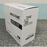 Мусорное ведро с плавным закрытием прямоугольное Mixxus Premium Quadro-TC0105 Brushed Gold 5 л (цвет матовое золото) (MI8394)