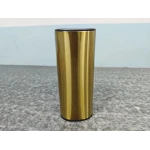 Ершик для унитаза напольный Mixxus Premium Quadro-TB0201 Brushed Gold (цвет матовое золото) (MI8395)
