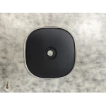 Ершик для унитаза напольный Mixxus Premium Quadro-TB0201 Brushed Gold (цвет матовое золото) (MI8395)