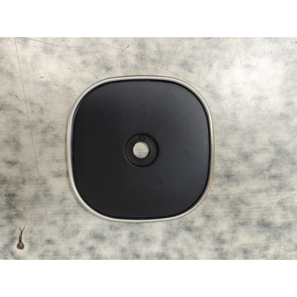 Ершик для унитаза напольный Mixxus Premium Quadro-TB0201 Brushed Gold (цвет матовое золото) (MI8395)
