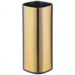 Ершик для унитаза напольный Mixxus Premium Quadro-TB0201 Brushed Gold (цвет матовое золото) (MI8395)