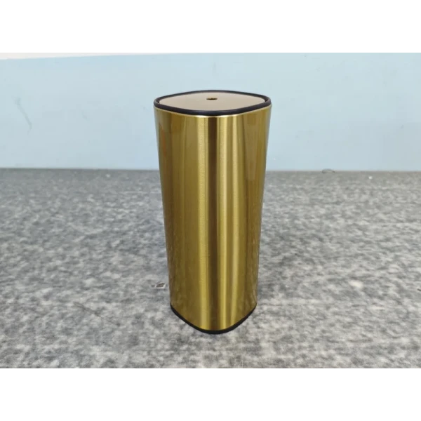 Ершик для унитаза напольный Mixxus Premium Quadro-TB0201 Brushed Gold (цвет матовое золото) (MI8395)