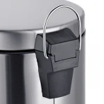Мусорное ведро с плавным закрытием круглое Mixxus Ellipse-TC0212 SS Color 12л (цвет нержавейка) (MI8399)