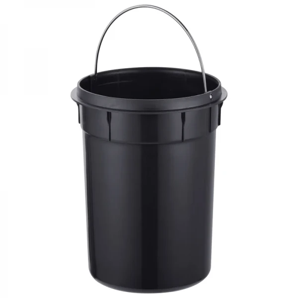 Мусорное ведро с плавным закрытием круглое Mixxus Ellipse-TC0212 SS Color 12л (цвет нержавейка) (MI8399)