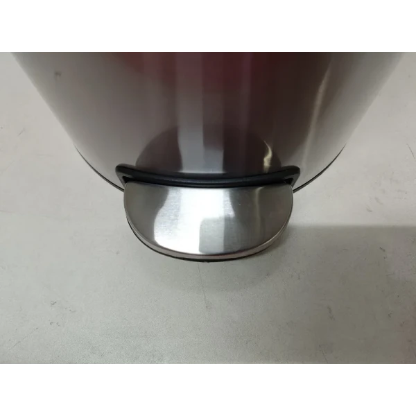 Мусорное ведро с плавным закрытием круглое Mixxus Ellipse-TC0212 SS Color 12л (цвет нержавейка) (MI8399)