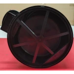 Мусорное ведро с плавным закрытием круглое Mixxus Ellipse-TC0212 SS Color 12л (цвет нержавейка) (MI8399)