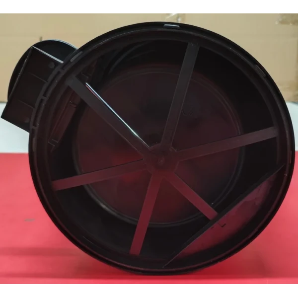 Мусорное ведро с плавным закрытием круглое Mixxus Ellipse-TC0212 SS Color 12л (цвет нержавейка) (MI8399)