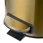 Мусорное ведро с плавным закрытием круглое Mixxus Ellipse-TC0205 Brushed Gold 5л (цвет матовое золото) (MI8400)