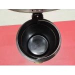 Мусорное ведро с плавным закрытием круглое Mixxus Ellipse-TC0205 Brushed Gold 5л (цвет матовое золото) (MI8400)