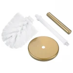 Ершик для унитаза напольный Mixxus Ellipse-TB0202 Brushed Gold (цвет матовое золото) (MI8401)