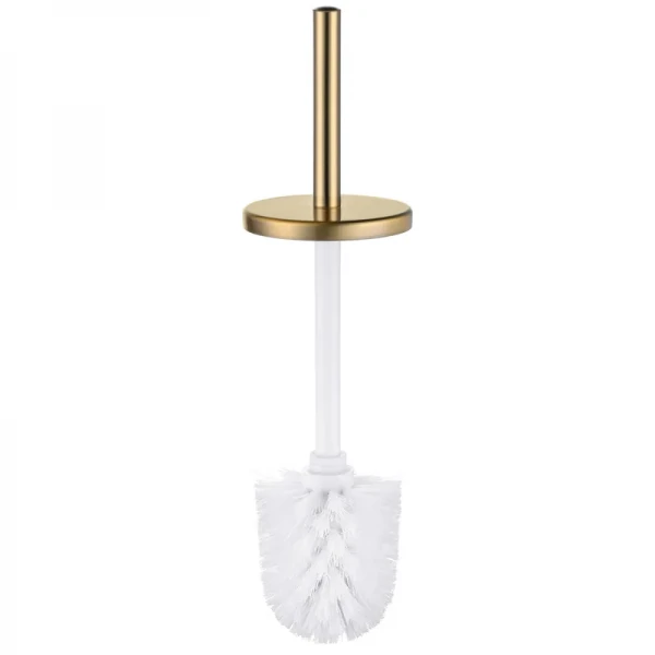 Ершик для унитаза напольный Mixxus Ellipse-TB0202 Brushed Gold (цвет матовое золото) (MI8401)