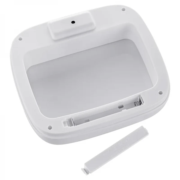 Мусорное ведро сенсорное прямоугольное Mixxus Wave-TC0212 White 12 л (цвет белый) (MI8403)