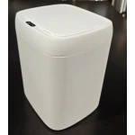 Мусорное ведро сенсорное прямоугольное Mixxus Wave-TC0212 White 12 л (цвет белый) (MI8403)