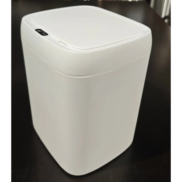 Мусорное ведро сенсорное прямоугольное Mixxus Wave-TC0212 White 12 л (цвет белый) (MI8403)