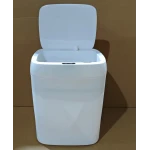 Мусорное ведро сенсорное прямоугольное Mixxus Wave-TC0212 White 12 л (цвет белый) (MI8403)