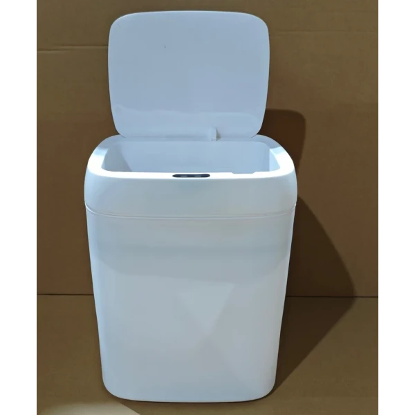 Мусорное ведро сенсорное прямоугольное Mixxus Wave-TC0212 White 12 л (цвет белый) (MI8403)