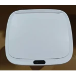 Мусорное ведро сенсорное прямоугольное Mixxus Wave-TC0212 White 12 л (цвет белый) (MI8403)