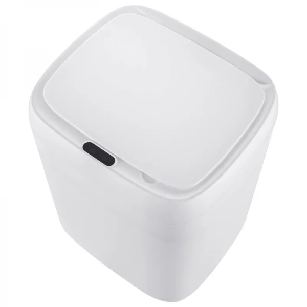 Мусорное ведро сенсорное прямоугольное Mixxus Wave-TC0212 White 12 л (цвет белый) (MI8403)