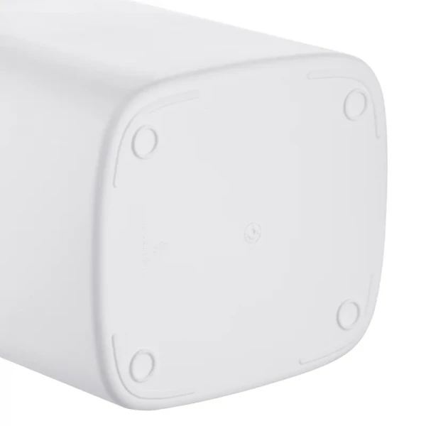 Мусорное ведро сенсорное прямоугольное Mixxus Wave-TC0212 White 12 л (цвет белый) (MI8403)