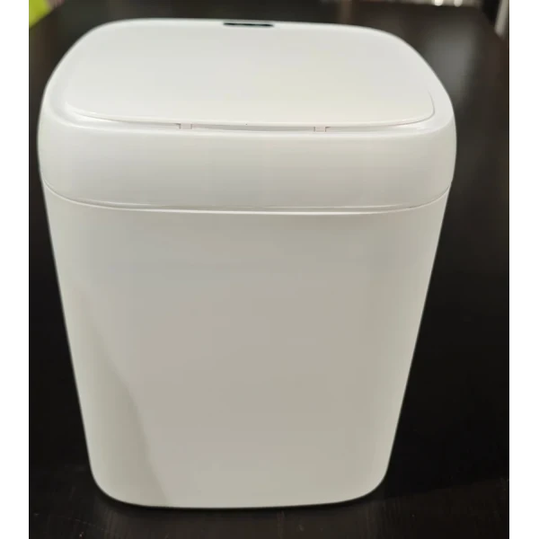 Мусорное ведро сенсорное прямоугольное Mixxus Wave-TC0212 White 12 л (цвет белый) (MI8403)