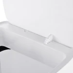 Мусорное ведро сенсорное прямоугольное Mixxus Wave-TC0212 White 12 л (цвет белый) (MI8403)