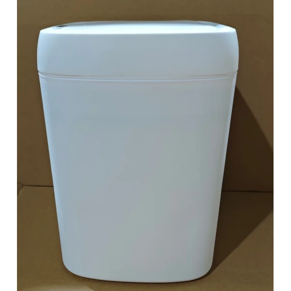 Мусорное ведро сенсорное прямоугольное Mixxus Wave-TC0212 White 12 л (цвет белый) (MI8403)