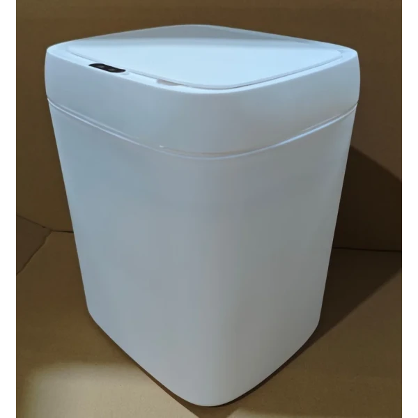 Мусорное ведро сенсорное прямоугольное Mixxus Wave-TC0212 White 12 л (цвет белый) (MI8403)