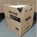 Мусорное ведро сенсорное прямоугольное Mixxus Wave-TC0212 White 12 л (цвет белый) (MI8403)
