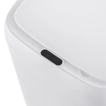 Мусорное ведро сенсорное прямоугольное Mixxus Wave-TC0212 White 12 л (цвет белый) (MI8403)